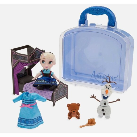 Disney Animators Collection Mini Elsa Playset With Olaf & Accessories - Picture 5 of 5